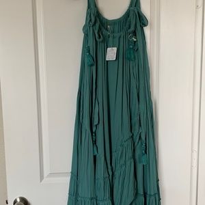 Free People Bare It All Maxi Dress, Small, BNWT